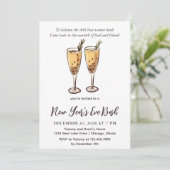 Invitation Champagne de romarin à la grenade (Debout devant)