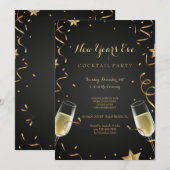 Invitation Champagne de vacances (Devant / Derrière)