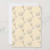 Invitation Champagne du Nouvel An (Dos)