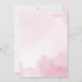 Invitation Champagne | Fête des mariées de script (Dos)