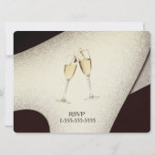 Invitation Champagne Glass (Dos)