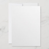 Invitation Champagne Glass Fête (Dos)