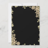 Invitation Champagne Glass Santa Hat Christmas Company (Dos)