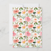 Invitation Champagne Heart Gold Brunch & Fête des mariées Bub (Dos)