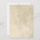 Invitation Champagne Peonies et parfum Fête des mariées flora (Dos)