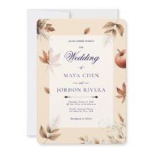 Champagne Saison de récolte d'automne Mariage