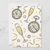 Invitation Champagne Toast 2026 New Years Eve Party (Dos)