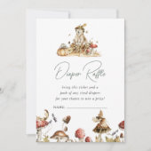 Invitation Champignon d'automne | Brochure à couches forestiè (Devant)