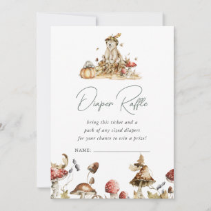 Invitation Champignon d'automne   Brochure à couches forestiè