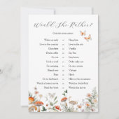 Invitation Champignons de la forêt enchantés préfèrerait-elle (Devant)