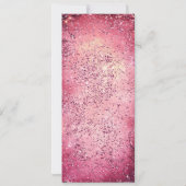 Invitation Champignons Papillon Enchantée Forest Scroll Baby (Dos)