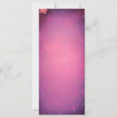 Invitation Champignons Papillon Enchantée Forest Scroll Baby (Dos)