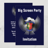 Invitation Champion du Portugal de football (Devant / Derrière)