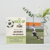 Invitation Championnat de football de la Ligue des Champions  (Debout devant)