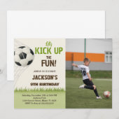 Invitation Championnat de football de la Ligue des Champions  (Devant / Derrière)