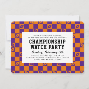 Invitation Championnat d'Orange de football