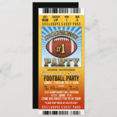 Invitation Championnat du dimanche de football (Devant / Derrière)