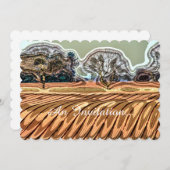 INVITATION CHAMPS DE PRINTEMPS (Devant / Derrière)