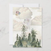 Invitation Chance Canard aquarelle Turner un Anniversaire fêt (Dos)