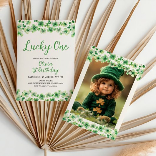 Invitation Chance Un Anniversaire Invitation, St. Patricks Th