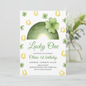 Invitation Chance Un Anniversaire Invitation, St. Patricks Th (Debout devant)