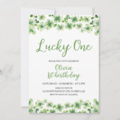 Invitation Chance Un Anniversaire Invitation, St. Patricks Th (Devant)