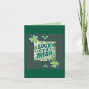 Invitation Chanceux de l'Irlandais