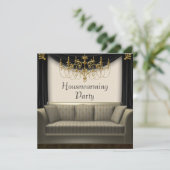 Invitation Chandeleir Sofa House Party (Debout devant)