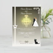 Invitation Chandelier (Debout devant)