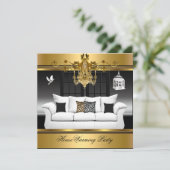 Invitation Chandelier de la fête de réveil de la maison Or ri (Debout devant)