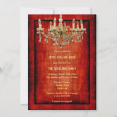 Invitation Chandelier Halloween (Devant)