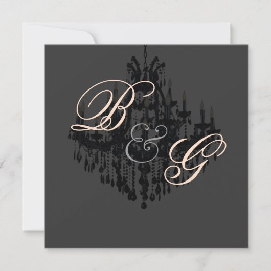 Invitation Chandelier PixDezines (Devant)