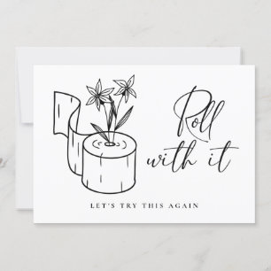 Invitation Changement de date moderne reporté Annulé événemen