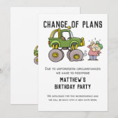 Invitation Changement De Régimes Annulation De La Partie Humo (Devant / Derrière)