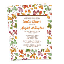 Changer la Fête des mariées d'automne Feuille