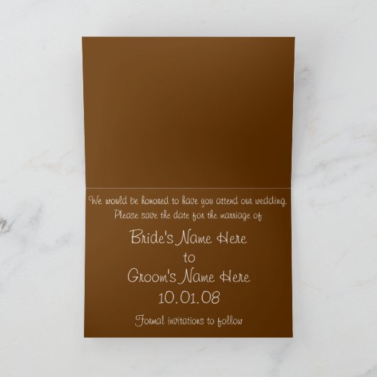 Invitation Changer les couleurs - choisissez parmi près de 20 (Intérieur)