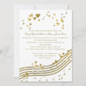 Invitation Chanson d'amour mariage (Devant)