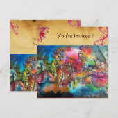 INVITATION CHANSON DE ROLAND/ COMBAT DES CHEVALIERS EN TOURNO (Devant / Derrière)