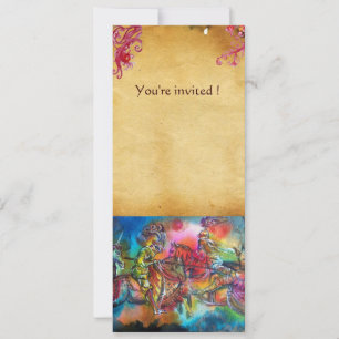 INVITATION CHANSON DE ROLAND/ COMBAT DES CHEVALIERS EN TOURNO