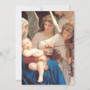 Invitation Chanson des Anges - William-Adolphe Bouguereau