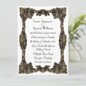 Invitation Chanteleah White Formal (Debout devant)