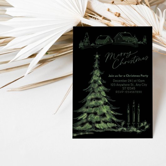 Invitation Chanter et célébrer - Fête de Noël