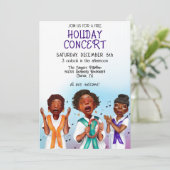 Invitation Chanteurs Afro-Américains de Vacances (Debout devant)