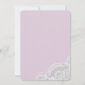 Invitation Chantilly Lace (Dos)