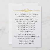 Invitation Chanukah Hanoukka Occasion juive (Dos)