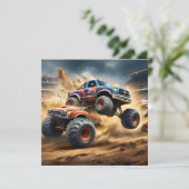 Invitation Chaos sur les roues : Monster Truck Smash Derby (Debout devant)