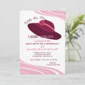 Invitation Chapeau à Porter (Debout devant)