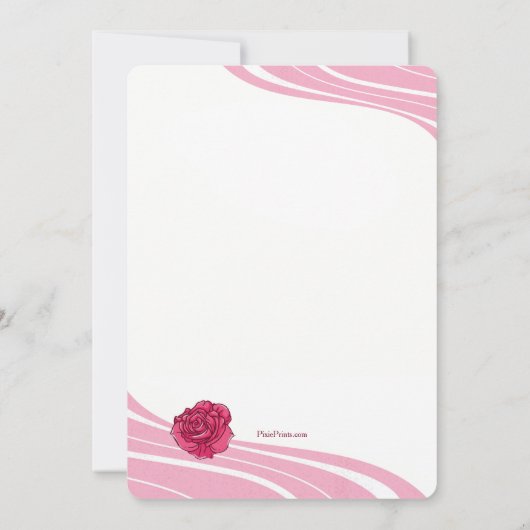 Invitation Chapeau à Porter (Dos)