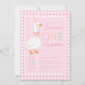 Invitation Chapeau de fête pour le premier anniversaire d'une (Devant)