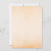 Invitation Chapeau de Teddy Soleil Mignon Golf Let's Par-Tee  (Dos)